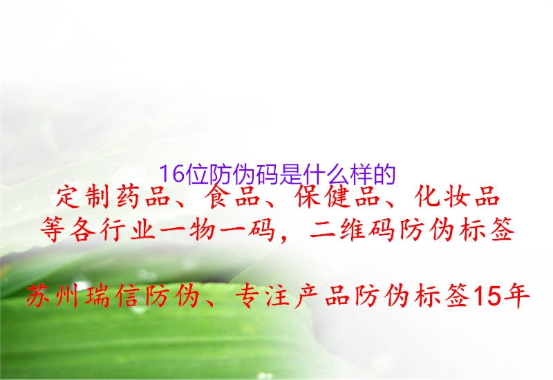 16位防偽碼是什么樣的(圖1) 16位防偽碼是什么樣的1.jpg